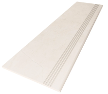 Ступень Estima MA00 Ametis Marmulla Ivory 30x120 белый