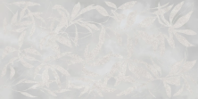 Керамогранит Vitra АртВолл/ ArtWall Цветы Серый K958008R 60x120