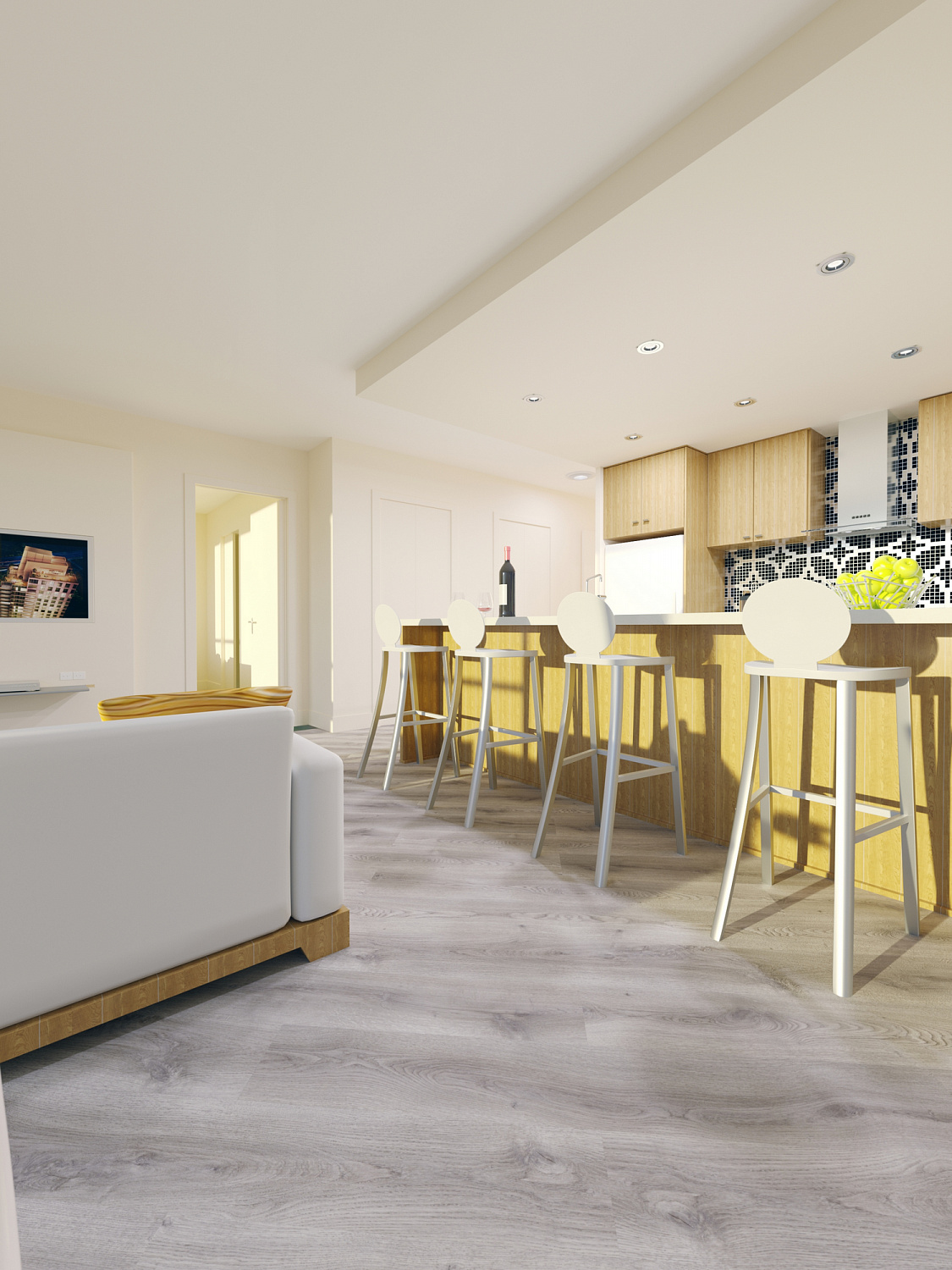 Кварцвиниловая плитка Fine Floor Light FF-1377 Дуб Веллингтон кварц винил напольный