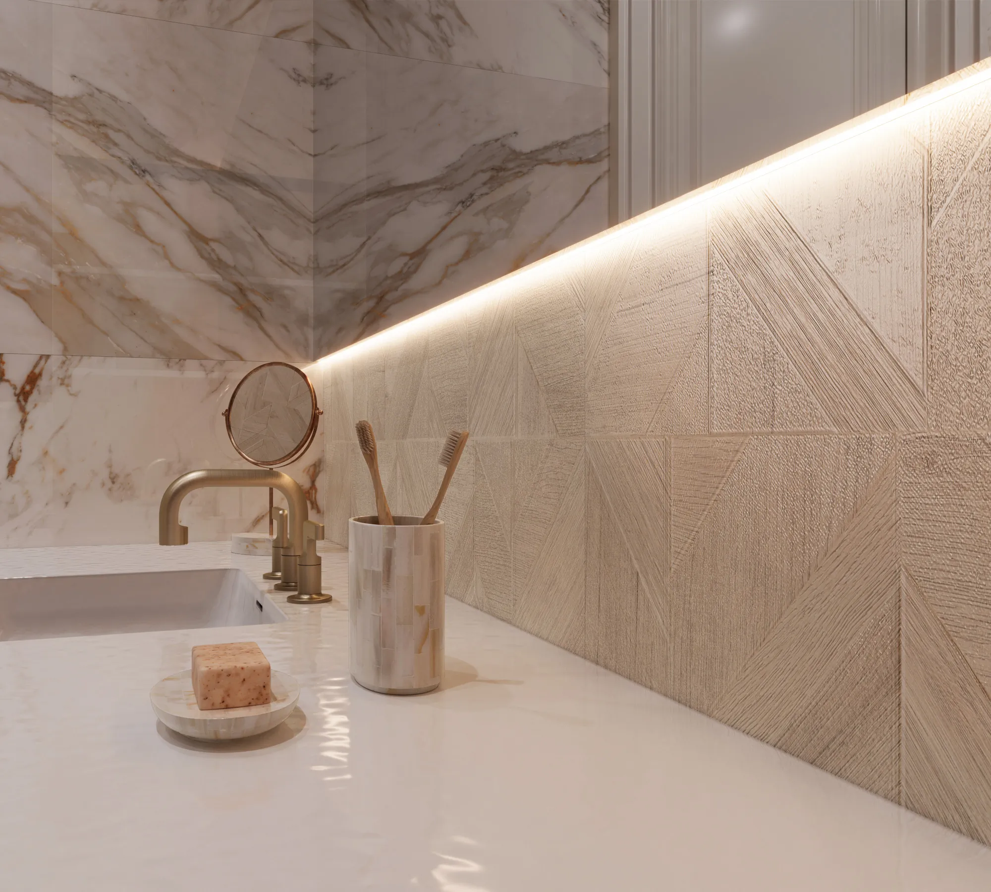 Керамогранит Аркадия Керамика RT7012-P Rockwood Crema Rustic Wood 60x120 кремовый