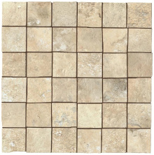 Мозаика Атлас Конкорд Италия Аикс/ Aix Blanc Tumbled Mosaic 30x30 A0TZ