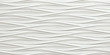 Керамическая плитка Атлас Конкорд Италия 3Д Волл Дизайн/ 3D Wall Design White Wind Matte 40x80 8DMW