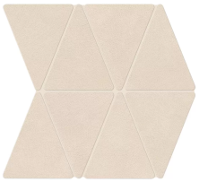 Мозаика Атлас Конкорд Италия Буст Натурал/ Boost Natural Kaolin Mosaico Rhombus A7CN 33.8x36.7