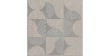 Вставка Kerama Marazzi Авенида серый светлый матовый обрезной 14.5x14.5 AZ\B007\11232R