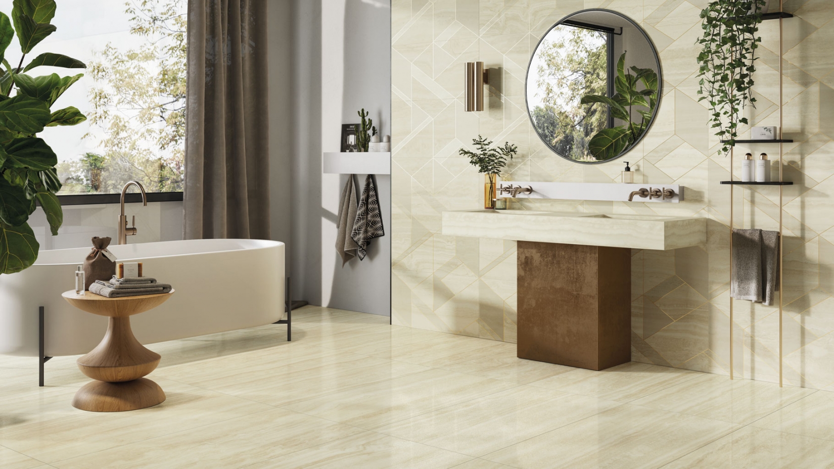 Керамогранит Италон Шарм Эдванс/ Charme Advance Платинум Уайт 60x120