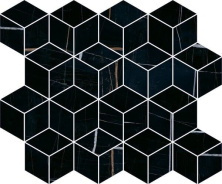 Декор Kerama Marazzi T017\14026 Греппи черный мозаичный 37,5x45
