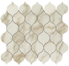 Мозаика Атлас Конкорд Италия Марвел Эдж/ Marvel Edge Royal Calacatta Drop Mosaic 27.2x29.2 9EDC