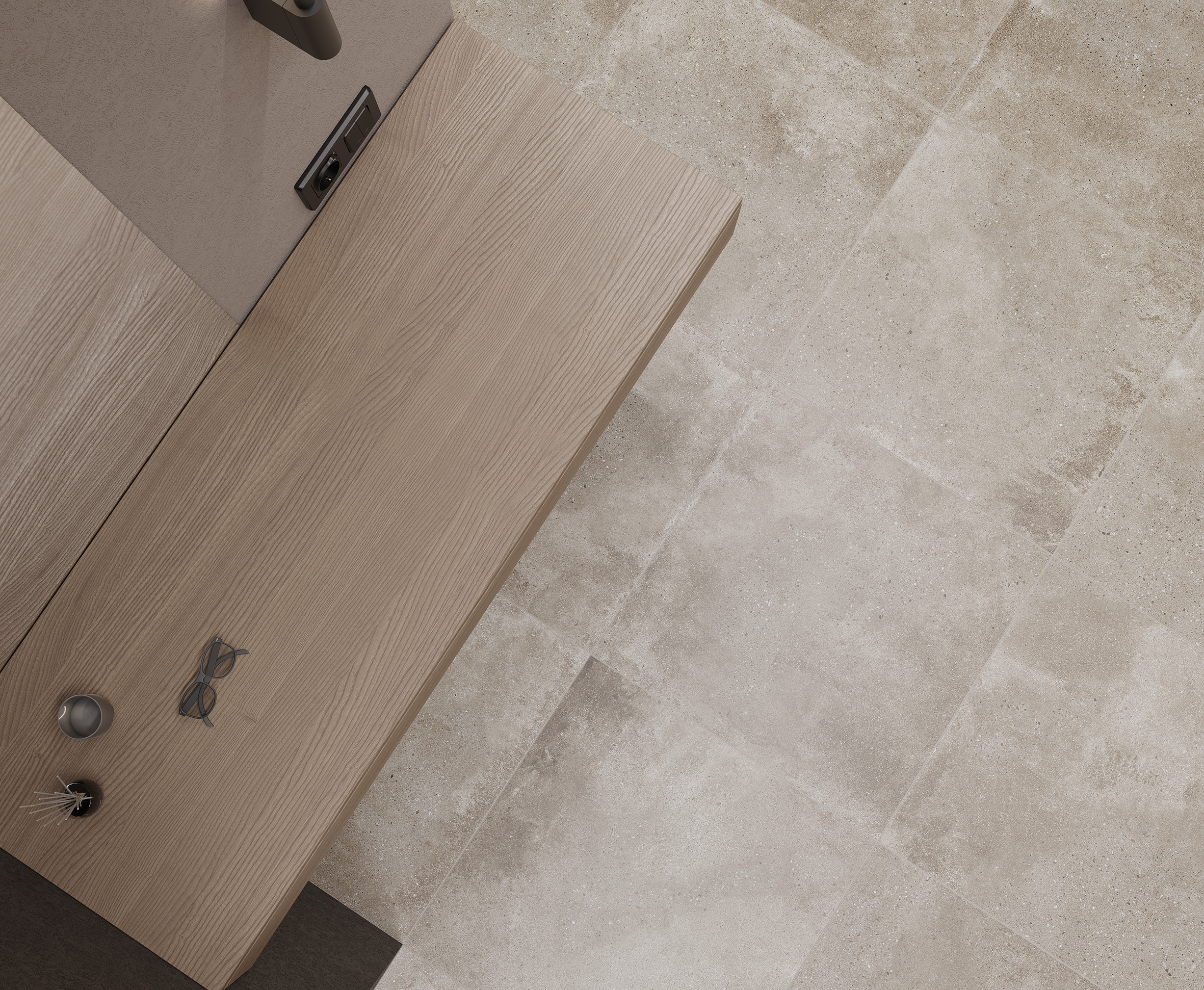 Керамогранит Laparet Callisto Silver 60x60 глянцевый