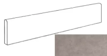Плинтус Атлас Конкорд Италия Двелл/ Dwell Gray Battiscopa Matt A1FC 7.2x60