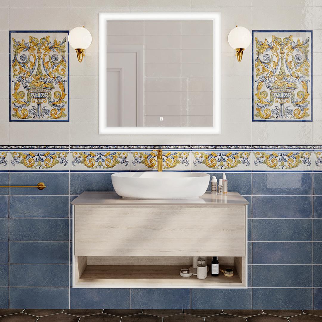 Декор Kerama Marazzi MM15129B Площадь Испании мозаичный 15x40