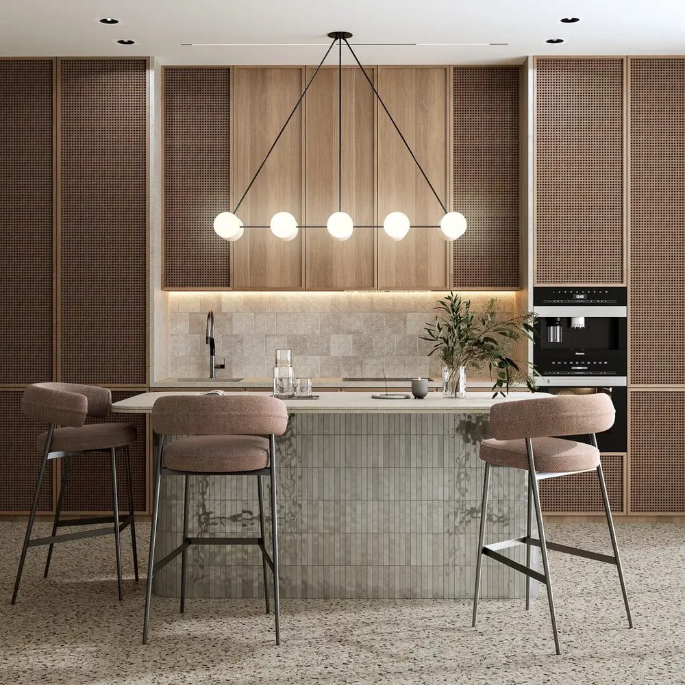 Керамическая плитка Kerama Marazzi KM1515B0010N Фес зеленый глянцевый 15x15