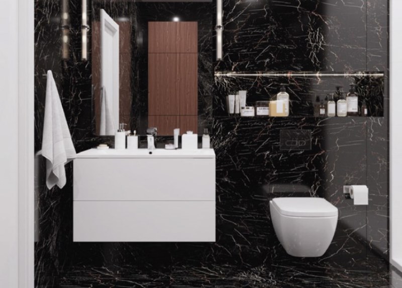 Керамогранит Старо Nestle Sky Polished 60x120 голубой