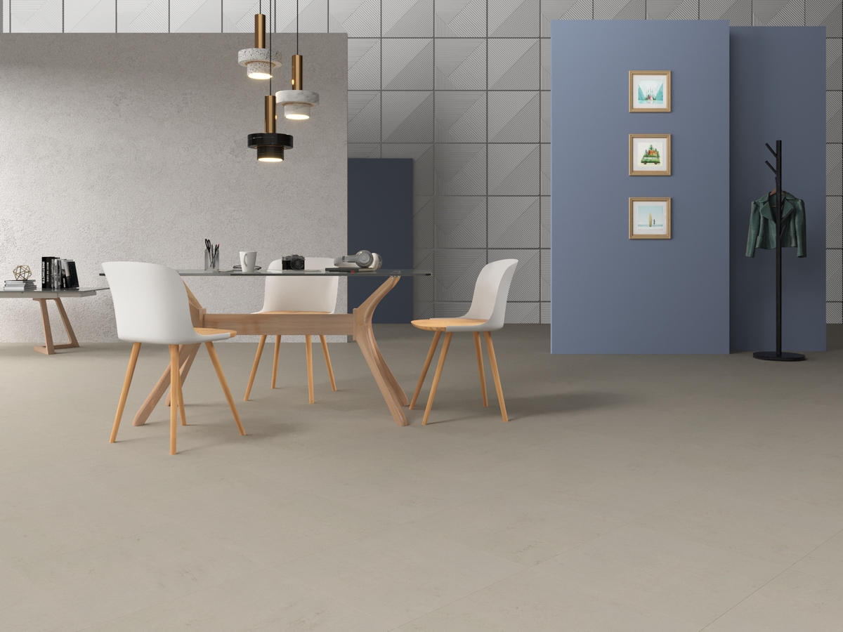 Мармолеум Forbo Modular Shade t3722 Stardust 50x50