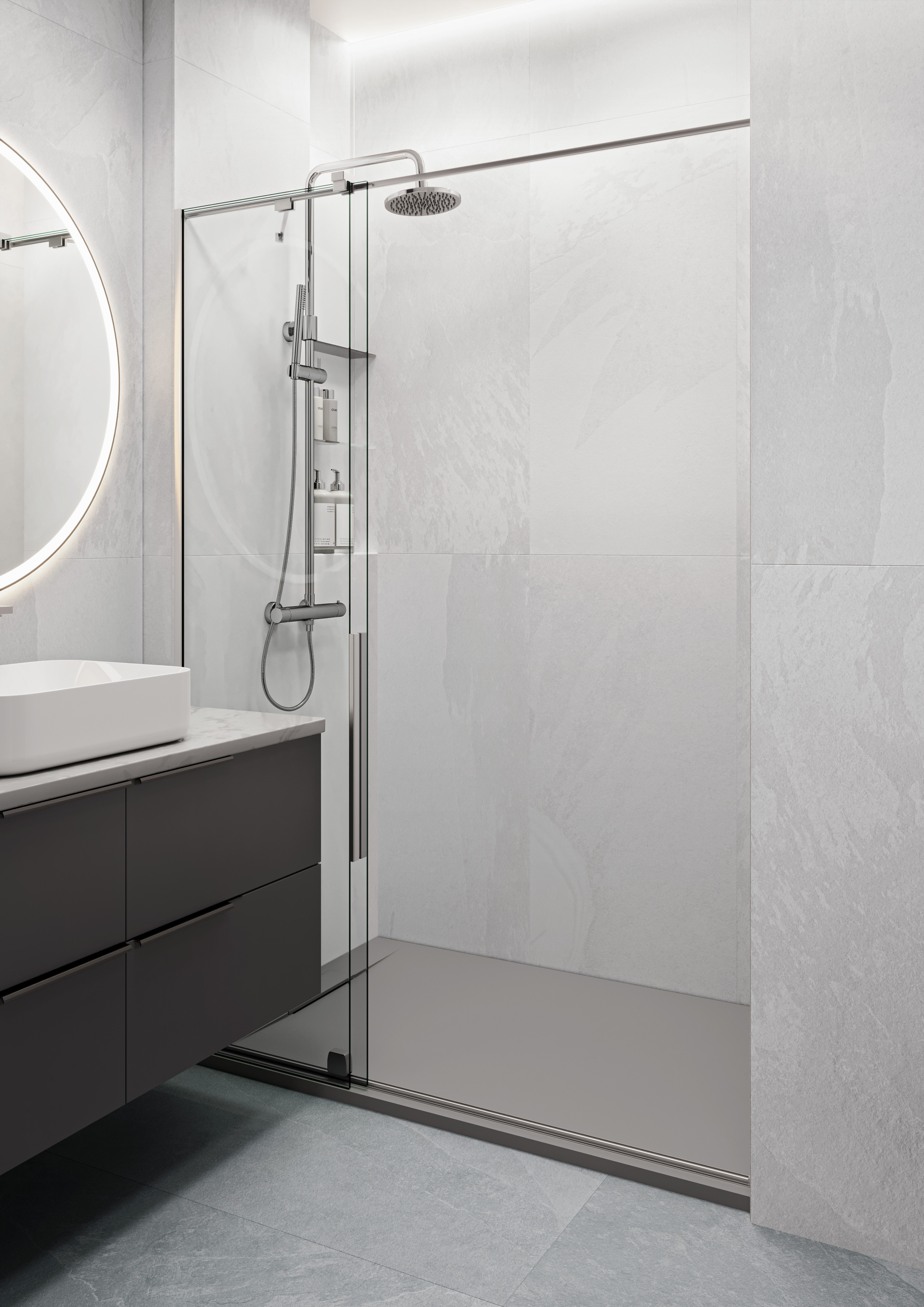 Керамогранит Старо Slate Grey Matt 60x120 серый