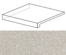 Ступень угловая Атлас Конкорд Италия Marvel Terrazzo Pearl Scalino Ang. Matt AS8Z 33x33