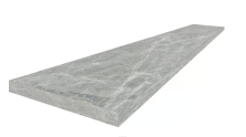 Ступень ColiseumGres Канова/ Canova Грэй угловая левая 620070002826 серый 33x120