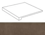 Ступень угловая левая Атлас Конкорд Италия Двелл/ Dwell Brown Leather Scalino Angolare Sx A1K6 33x33