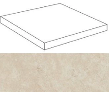 Ступень угловая правая Атлас Конкорд Италия Marvel Cream Prestige Scalino Ang. Dx ATEF 33x33