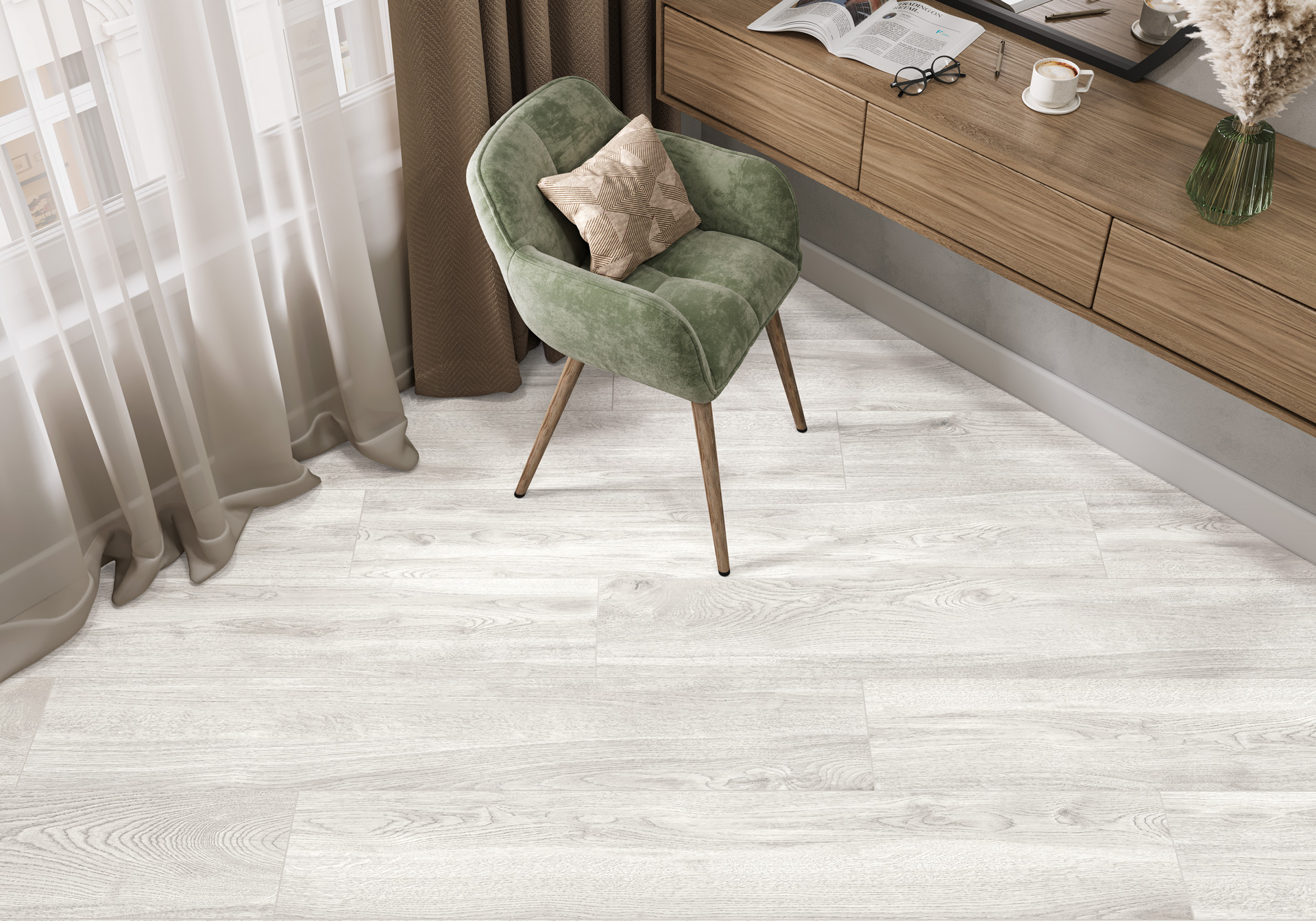 Керамогранит Artkera Group Натуралвуд/ Naturalwood Винтаж GP20120NAT00 белый 20x120