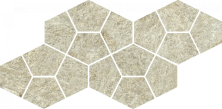 Мозаика Италон Магма/ Magma Минерал Призм 620110000245 бежевый 20.5x41.3