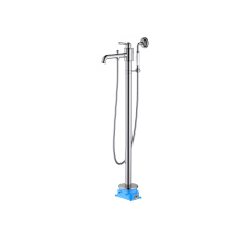 Смеситель для ванны напольный (внешняя и скрытая часть) Aquatek AQ1545CR КЛАССИК