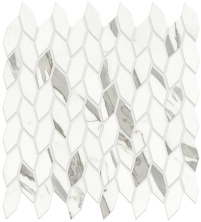Мозаика Атлас Конкорд Италия Марвел Шайн/ Marvel Shine Statuario Supremo Twist Silk 30.5x30.5 A4WQ