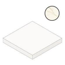 Ступень угловая Атлас Конкорд Италия Marvel Calacatta Imperiale Scalino Angolare A55A 33x33