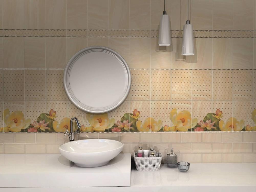 Декор Kerama Marazzi AD\A313\8259 Летний сад светлый 20x30