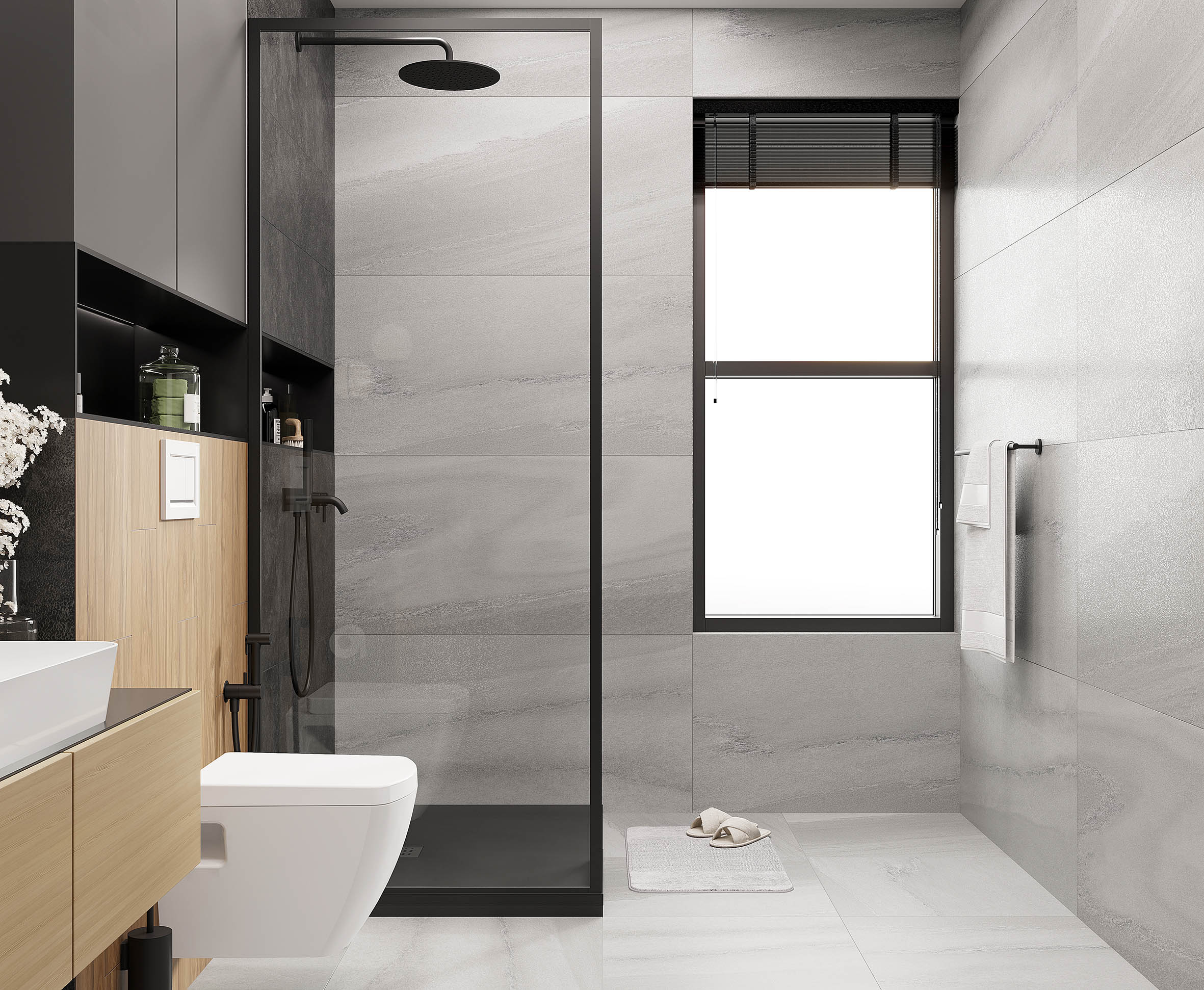 Керамогранит Laparet Urban Dazzle Gris серый 60x120 лаппатированный