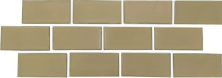 Мозаика NSmosaic PQ73150-05 Rustik коричневый 31x31.5