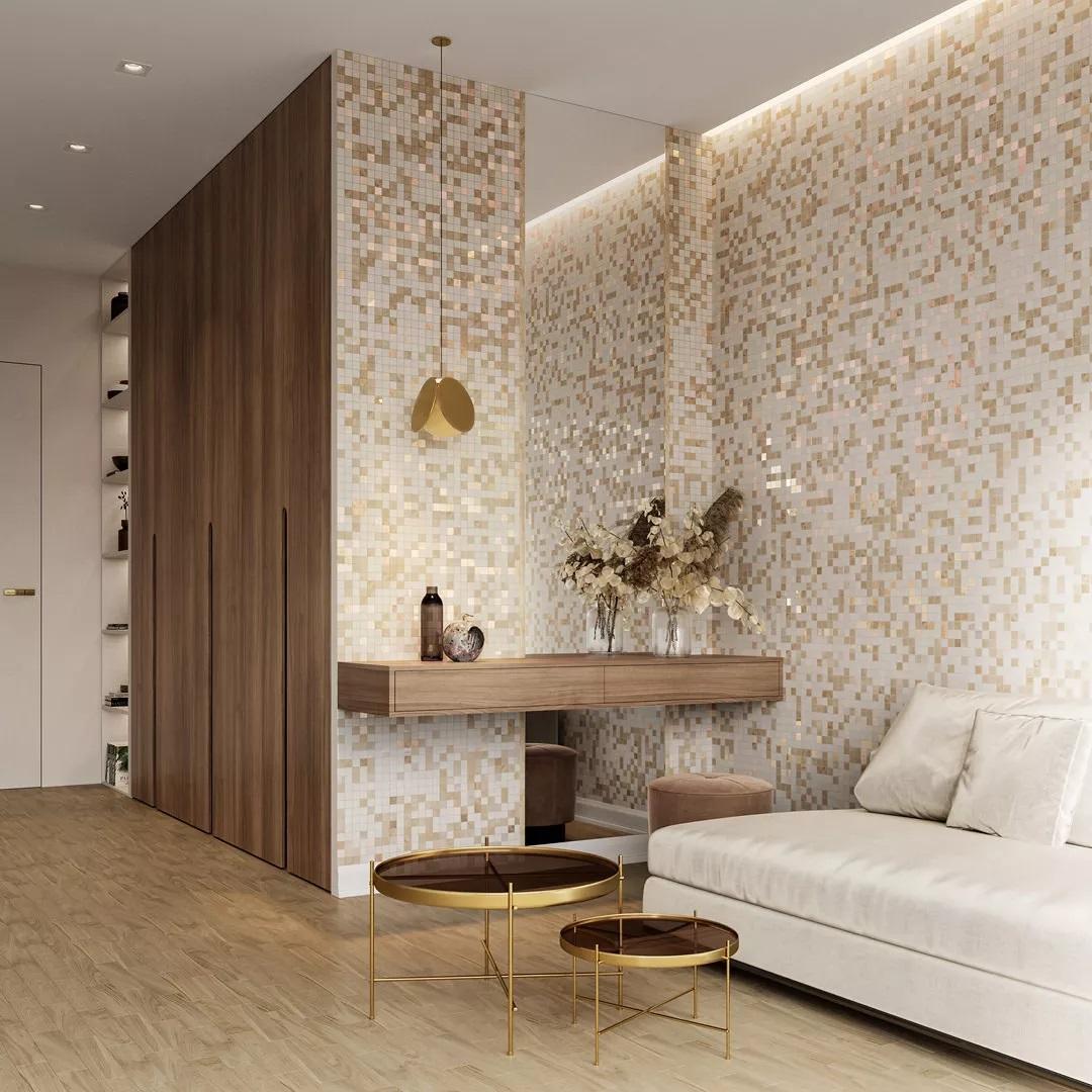 Декор Kerama Marazzi MM7218 Стеллине мозаичный 20x50