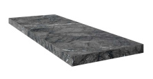 Ступень угловая левая ColiseumGres Уффици/ Uffizi Black 33x90