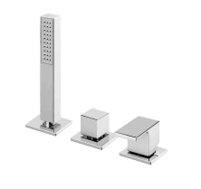 Смеситель на борт ванны Cezares PORTA-BVDM3-SS