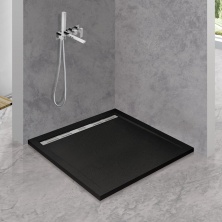 Душевой поддон Cezares TRAY-AS-A-90-30-NERO из искусственного мрамора