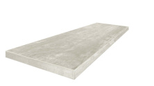 Ступень угловая левая ColiseumGres Турин/ Torino White 33x90