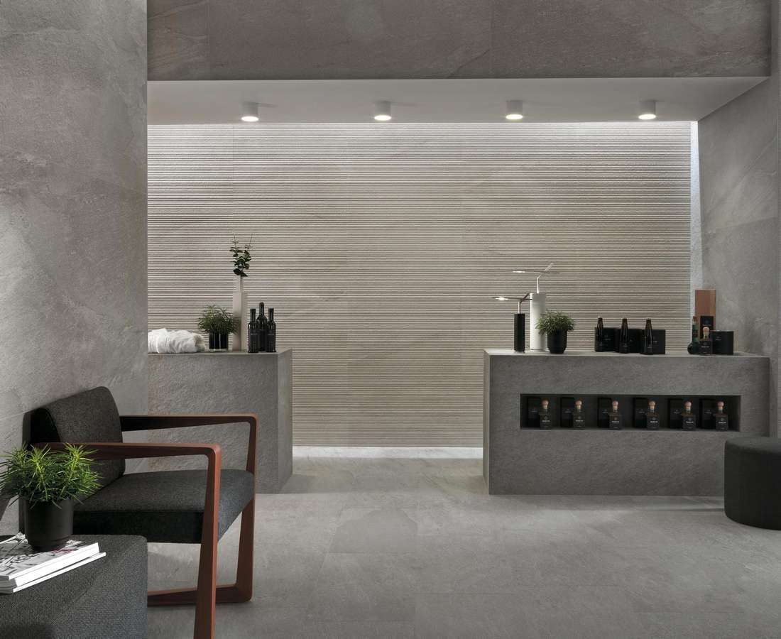 Керамогранит Атлас Конкорд Италия Клиф/ Klif White Matte 2шт 75x150 A7HJ