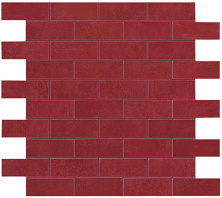 Мозаика Атлас Конкорд Италия Буст/ Boost Red Minibrick 30.5x30.5 9BMQ