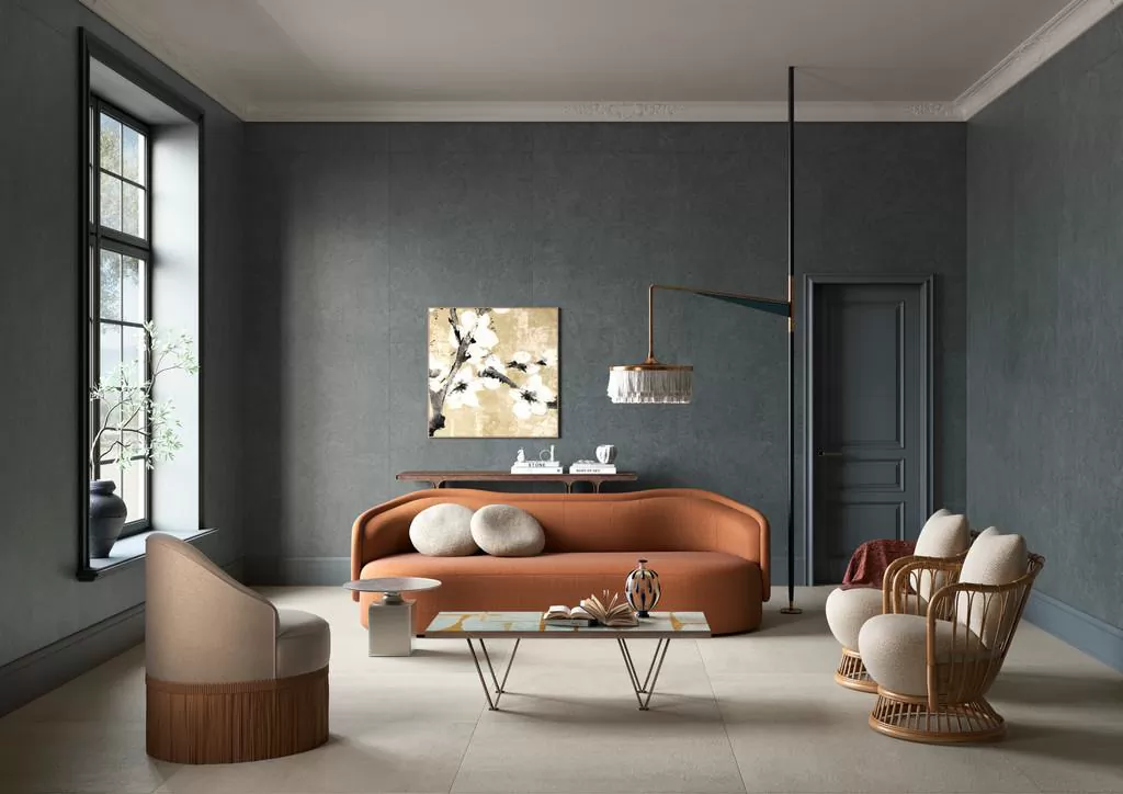 Керамогранит Laminam Джемини Луче 12 LAMF012494_IT бежевый 162x324
