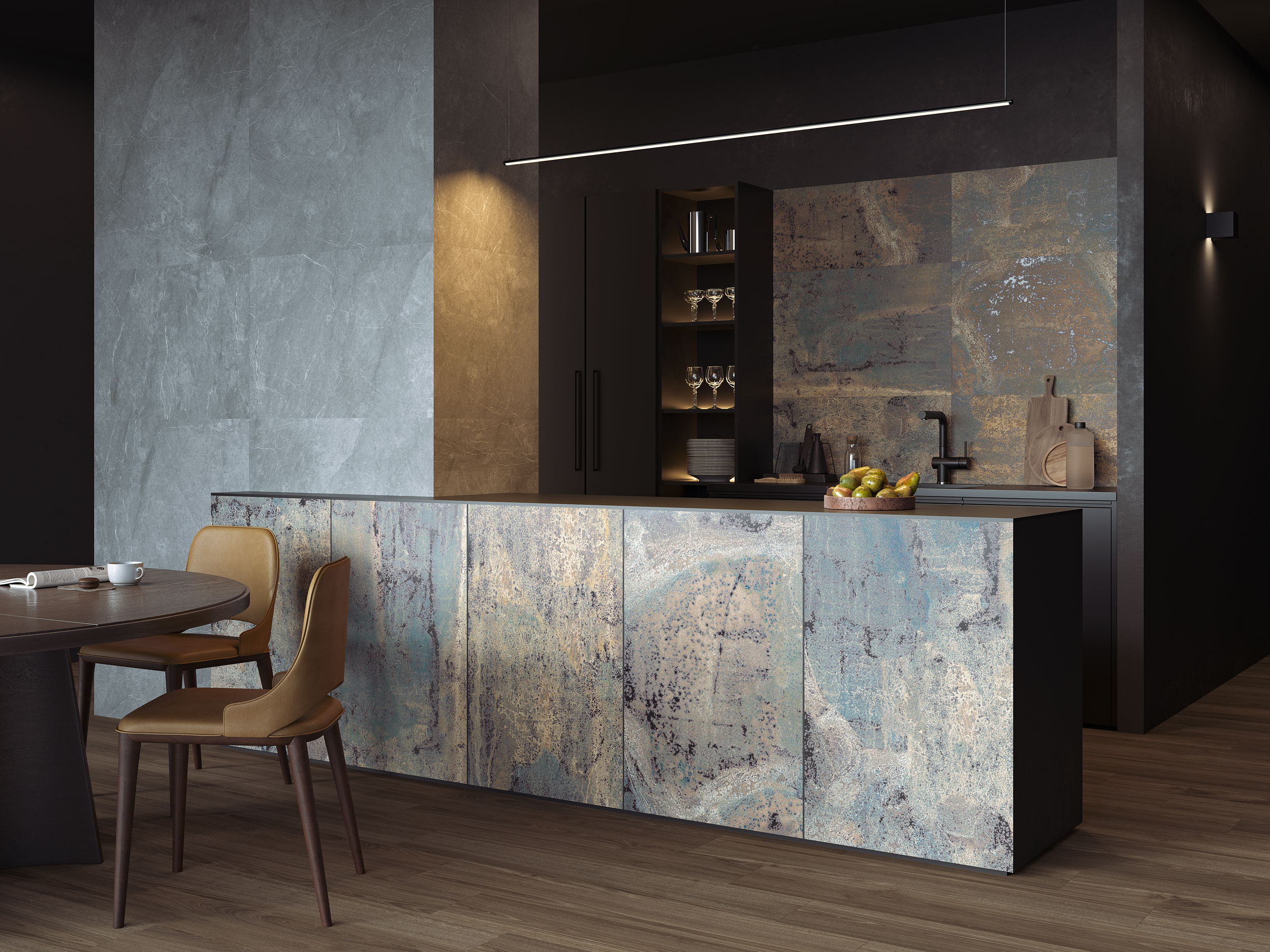 Керамогранит Старо Слим Barcelona Grey 5mm Matt 60x120 серый