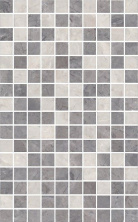 Декор Kerama Marazzi MM6268C Мармион серый мозаичный 25x40