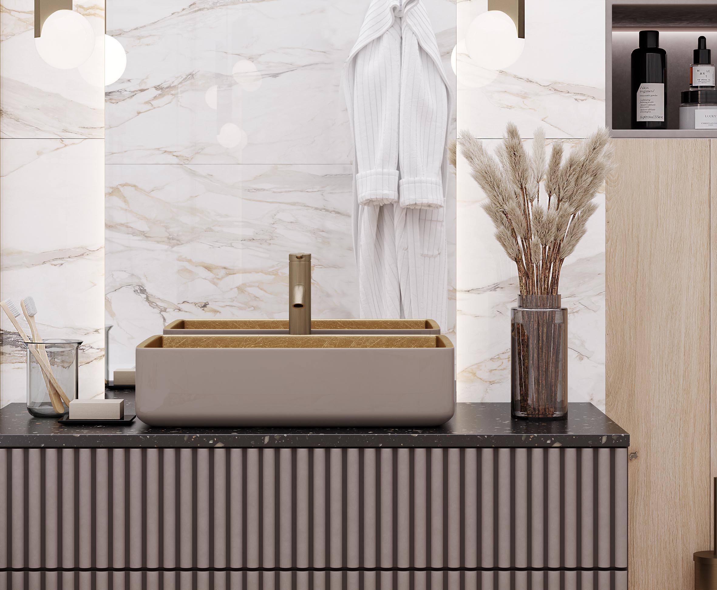 Керамогранит Laparet Statuario Porshe 60x120 полированный