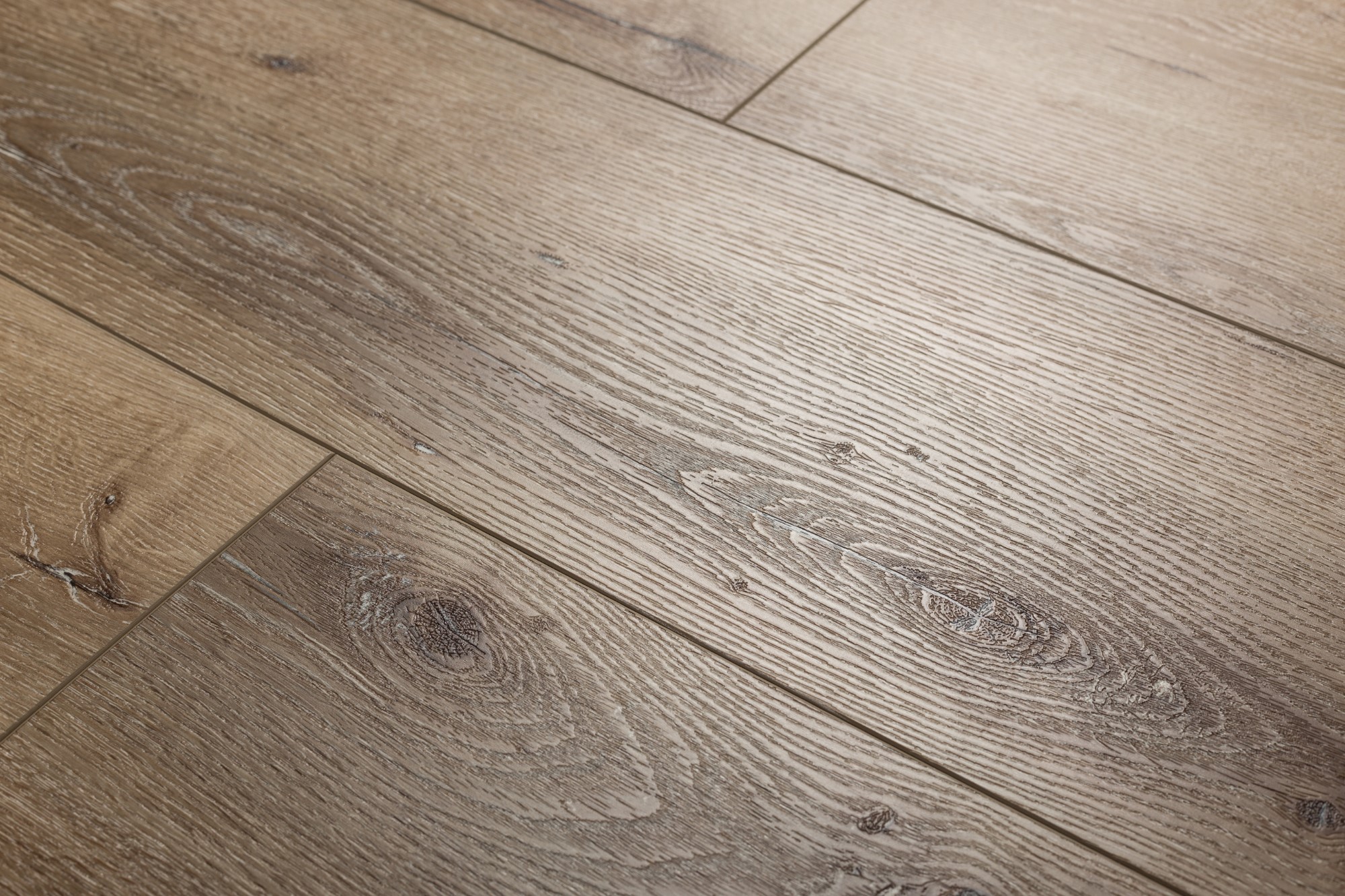 Кварцвиниловая плитка Aqua Floor Риалвуд ИксЭль/ Realwood XL AF8002XL 1524x228 Дуб Светлый замковый кварц винил напольный
