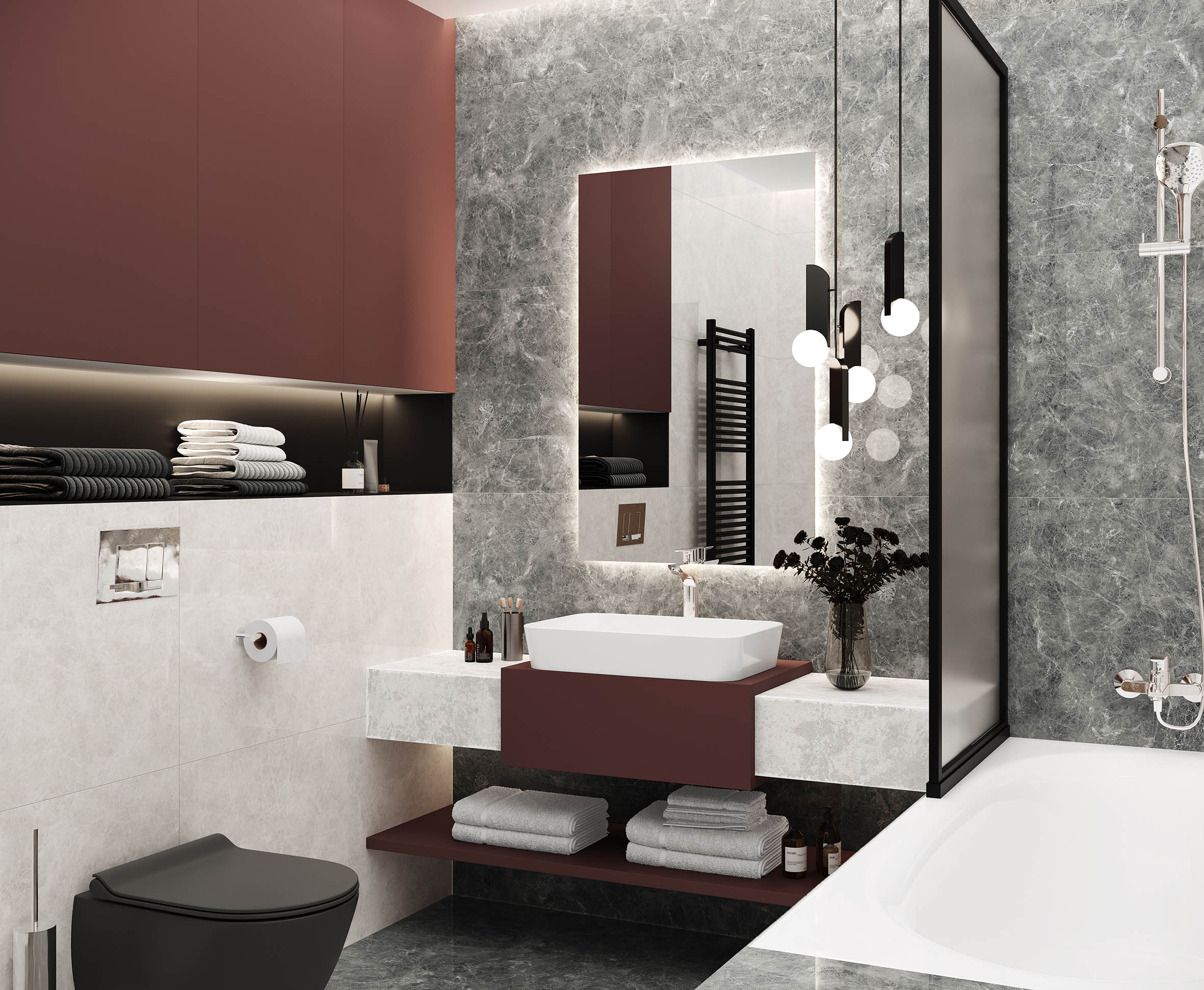 Керамогранит Laparet Orlando Gris серый 60x60 полированный