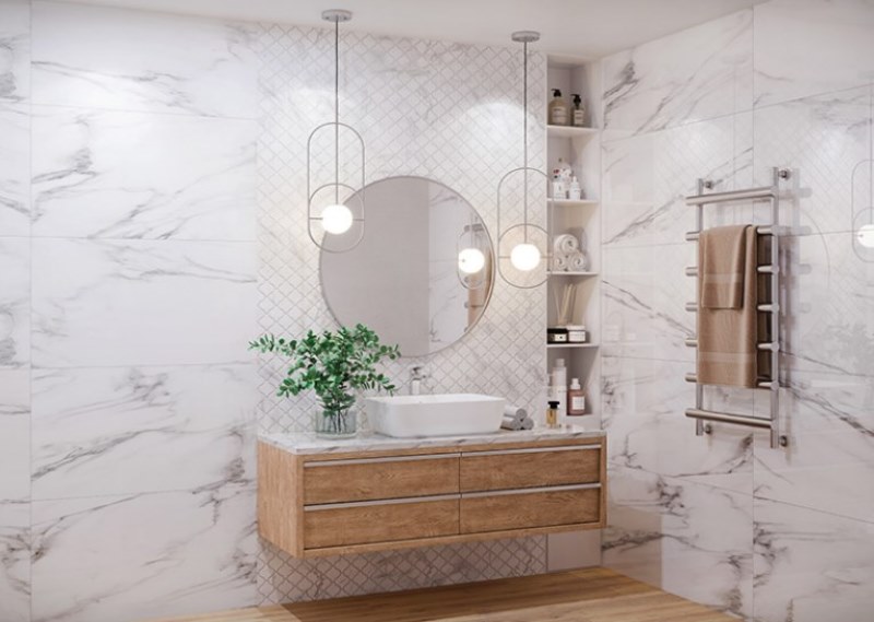 Керамогранит Старо Nestle Sky Polished 60x120 голубой