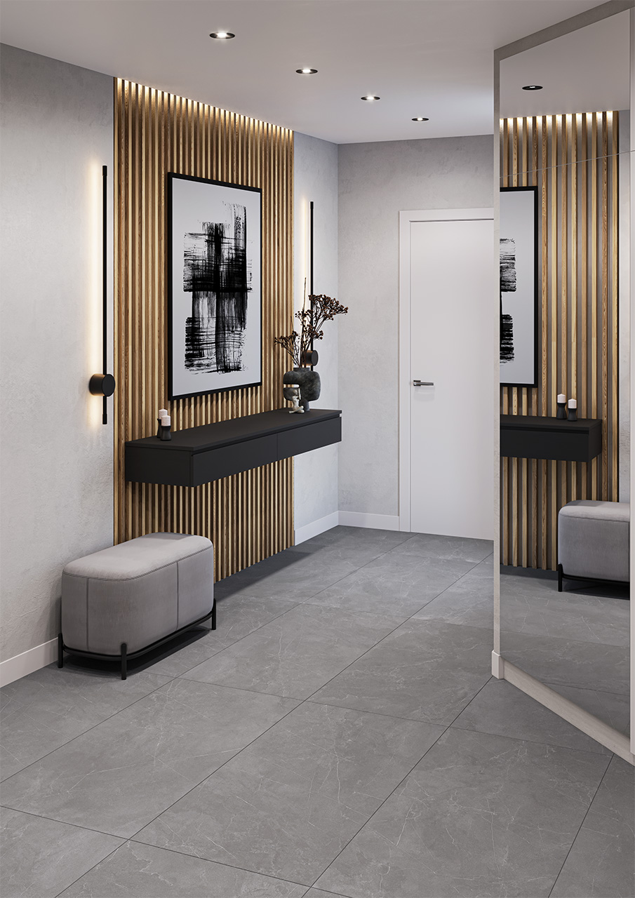 Керамогранит Старо Slate Grey Matt 60x120 серый