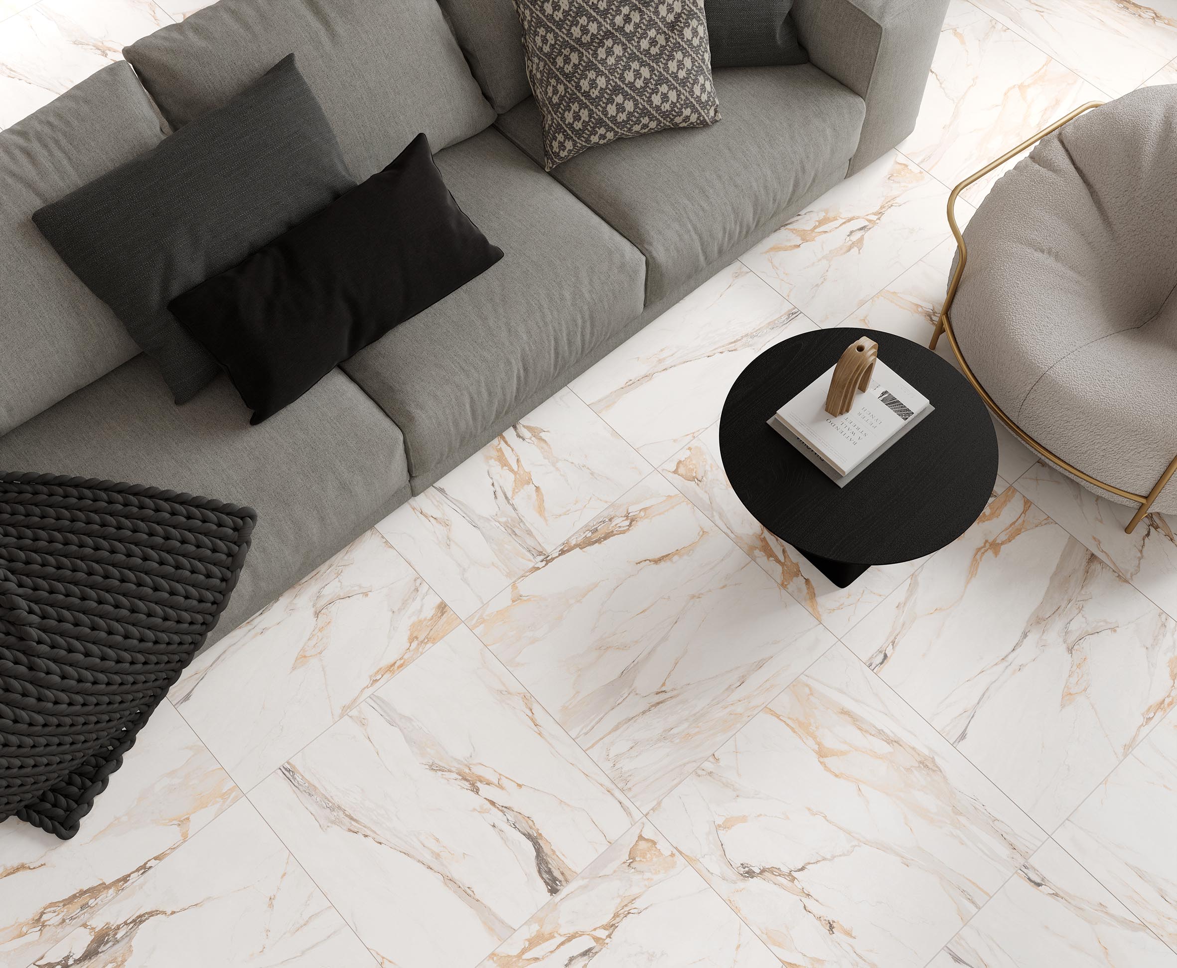 Керамогранит Laparet Statuario Porshe 60x120 полированный
