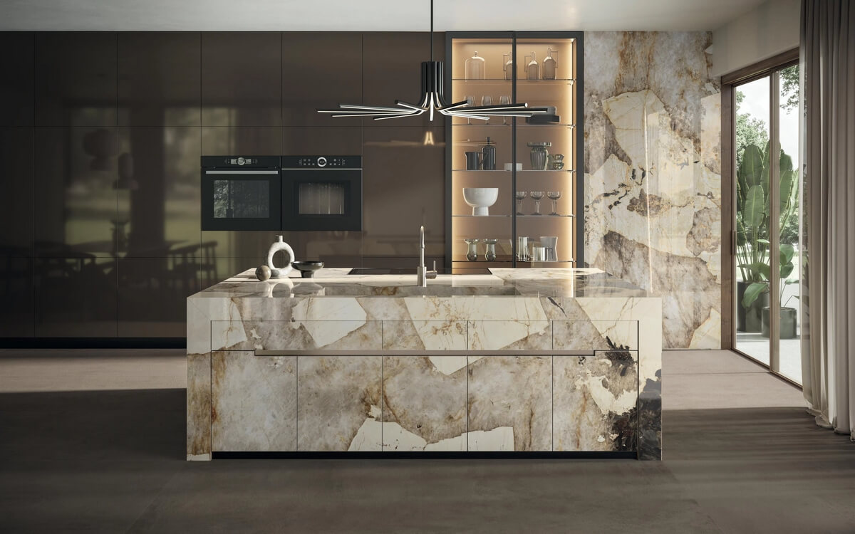 Керамогранит Атлас Конкорд Италия Марвел Гала/ Marvel Gala Exotic Green Polished 60x120 AFXP