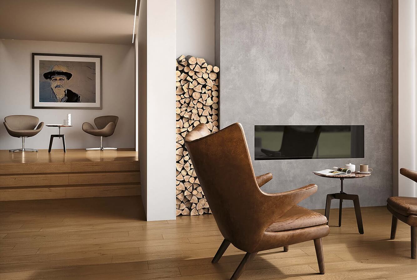 Плинтус Атлас Конкорд Оак Резерв/ Oak Reserve Дарк Браун 7,2x60