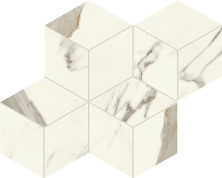 Мозаика Атлас Конкорд Италия Марвел Икс/ Marvel X Calacatta Sublime Esagono Silk 30x35 AF8M