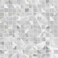 Мозаика Laparet Plazma серый 30x30 глянцевый